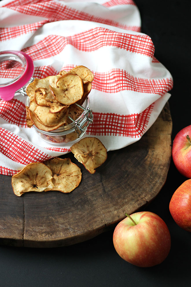 Fall Trail Mix with Popcorn and Apple Chips