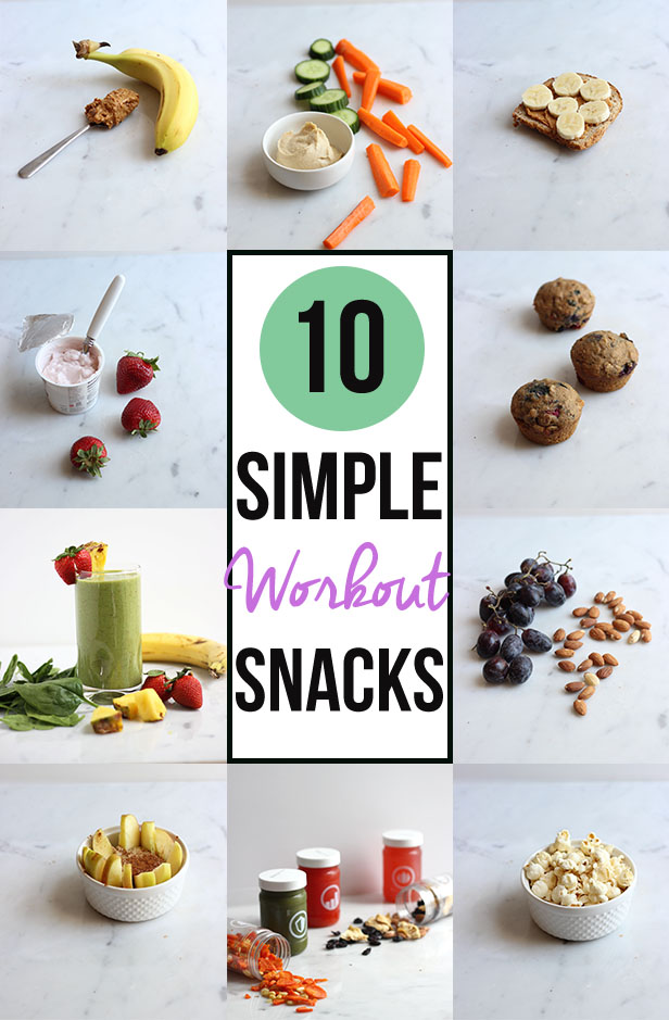 10 Simple and Healthy Workout Snacks | Dietitian Debbie