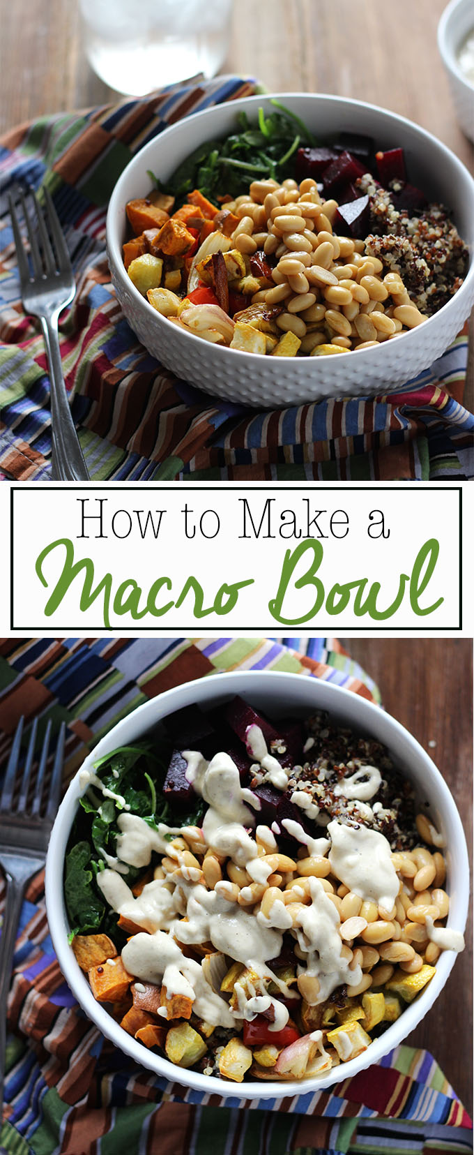 How to Make a Macro Bowl | Dietitian Debbie
