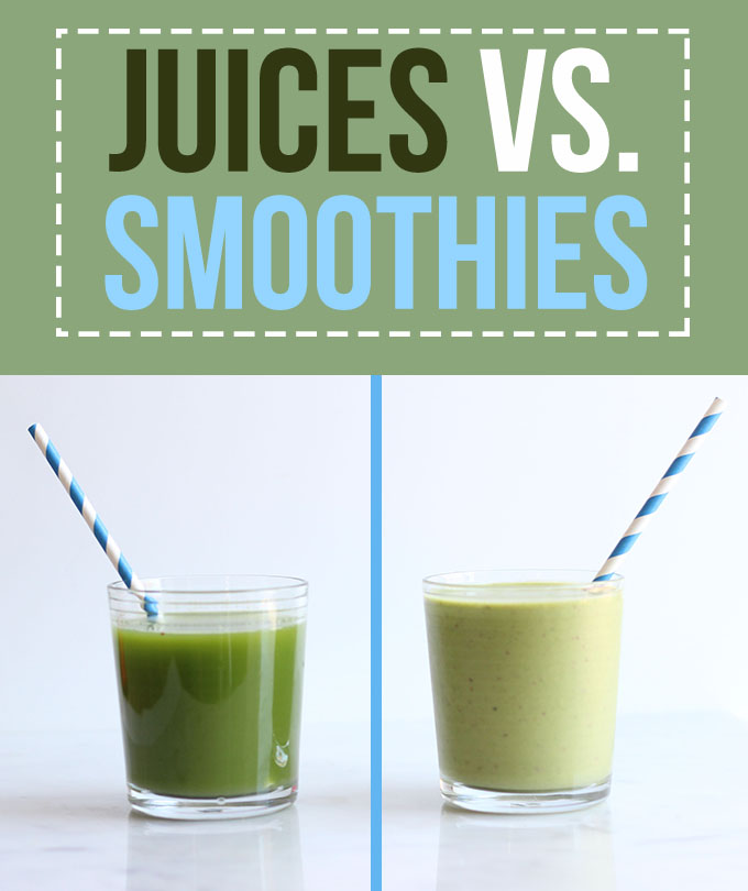 Juices vs Smoothies