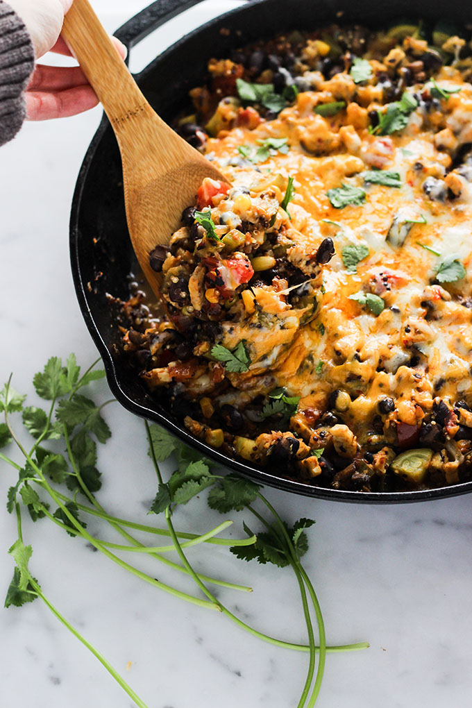 Mexican Tempeh Skillet Casserole 4