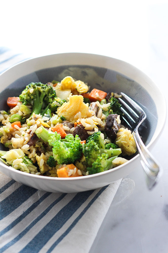 Kitchfix Mushroom and Broccoli Fried Rice